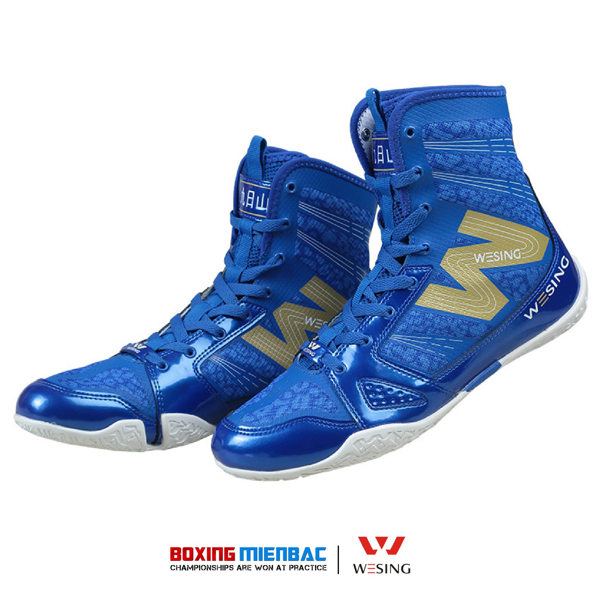 Giày Boxing Wesing Boxing Shoes - Blue