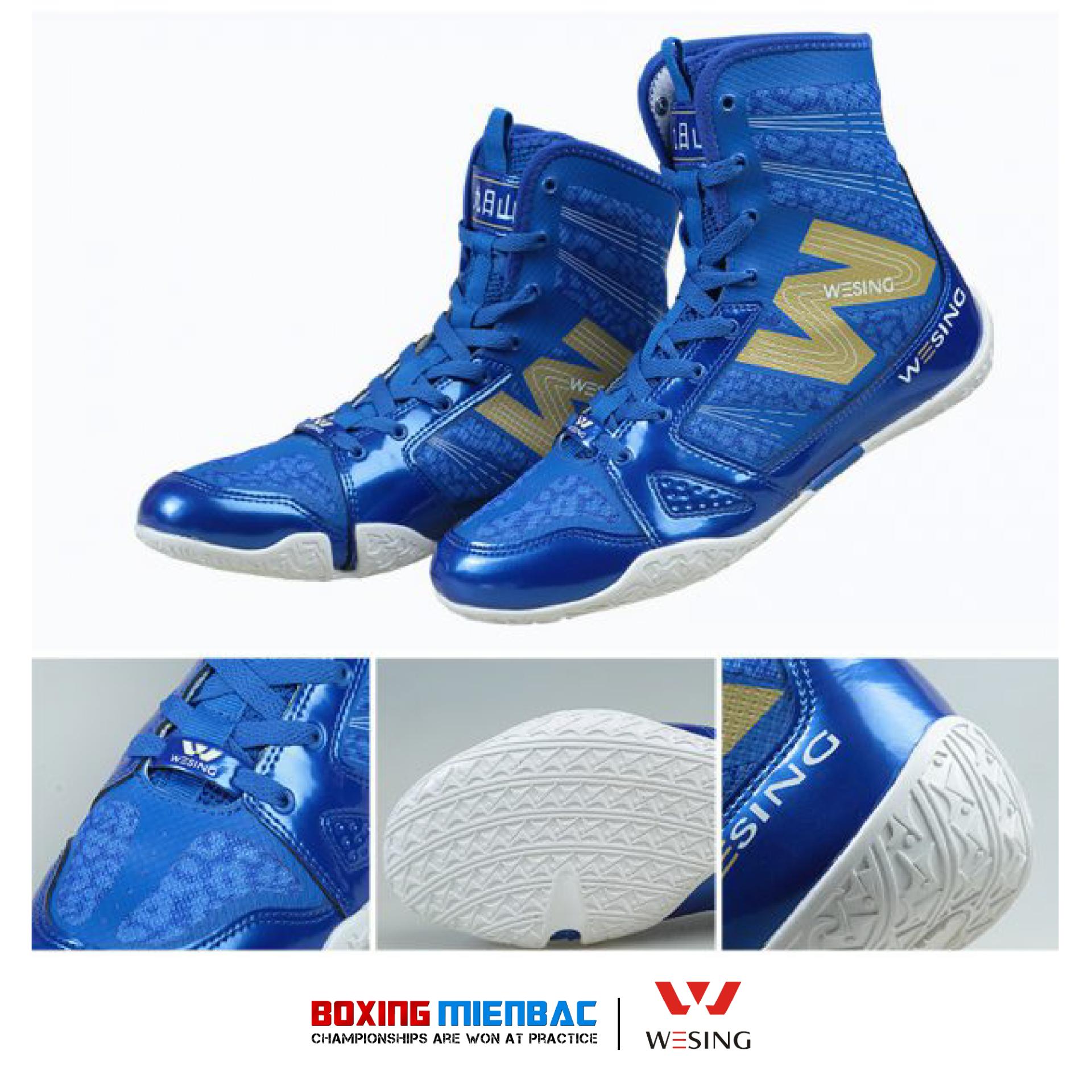 Giày Boxing Wesing Boxing Shoes - Blue